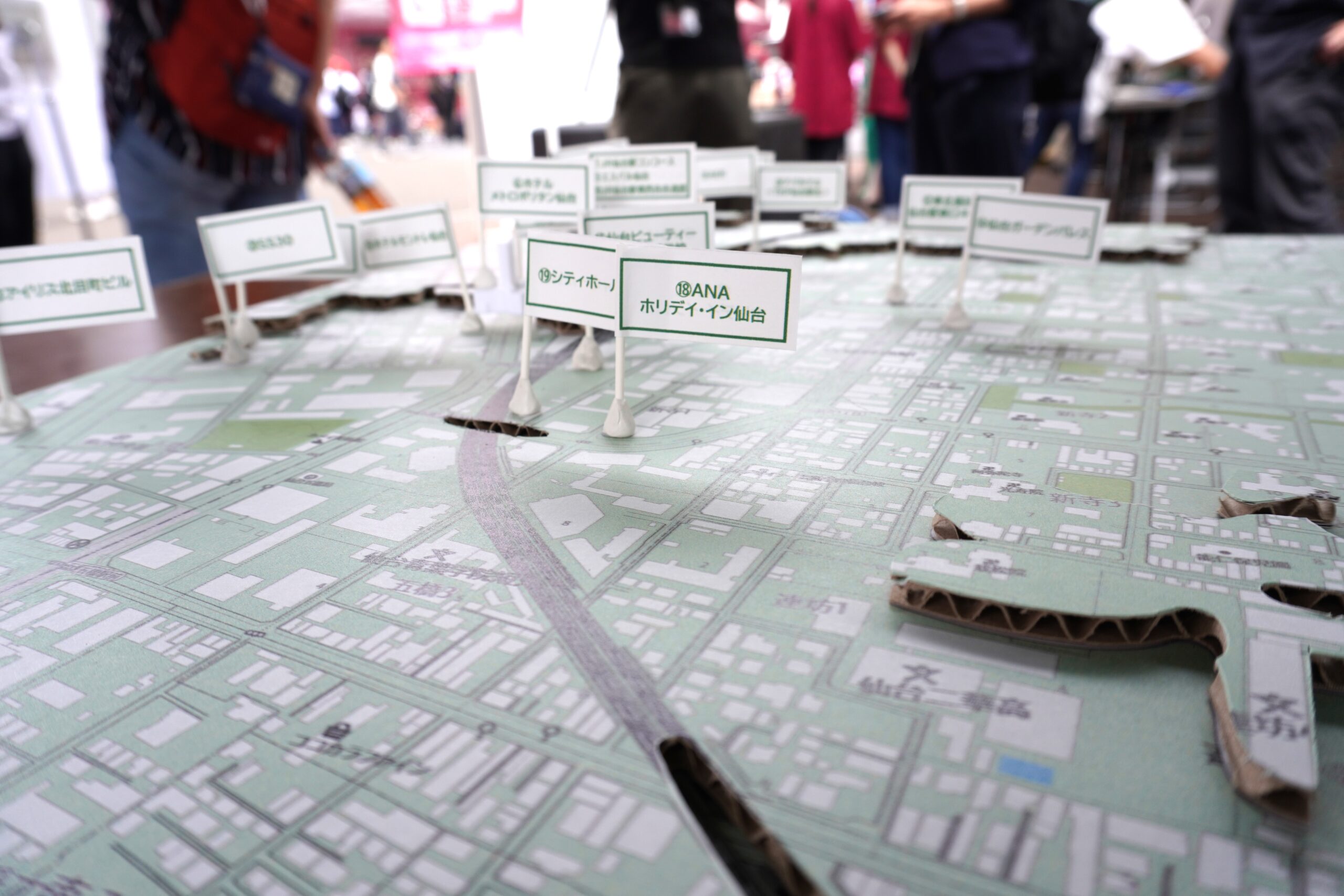 東北楽天モバイルパークジオラマ 14楽天モバイルパークジオラマ | ドラゴン工房〜球場模型〜